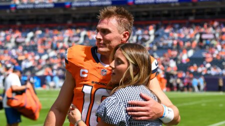 Broncos quarterback Bo Nix and wife Izzy announce pregnancy ahead of game vs Jets in London