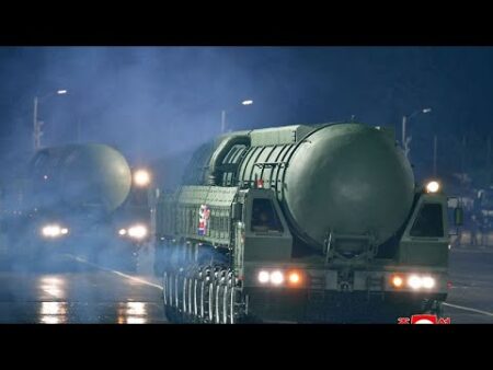 Watch: North Korea unveils its ‘most powerful’ missile at military parade