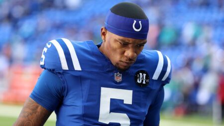 Colts’ Anthony Richardson suffers freak eye injury before game vs Cardinals: report