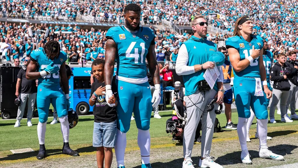 Jaguars star’s ‘cancer warrior’ son becomes honorary captain for game vs Seahawks