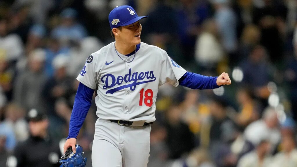 Dodgers’ Yoshinobu Yamamoto achieves career-first in dominant Game 2 victory