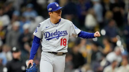 Dodgers’ Yoshinobu Yamamoto achieves career-first in dominant Game 2 victory