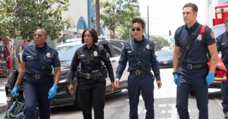 ‘9-1-1’ Season 9 Trailer Sees Hen Dragging Athena Into Space as Eddie Rescues Evil Mark Consuelos (Exclusive)