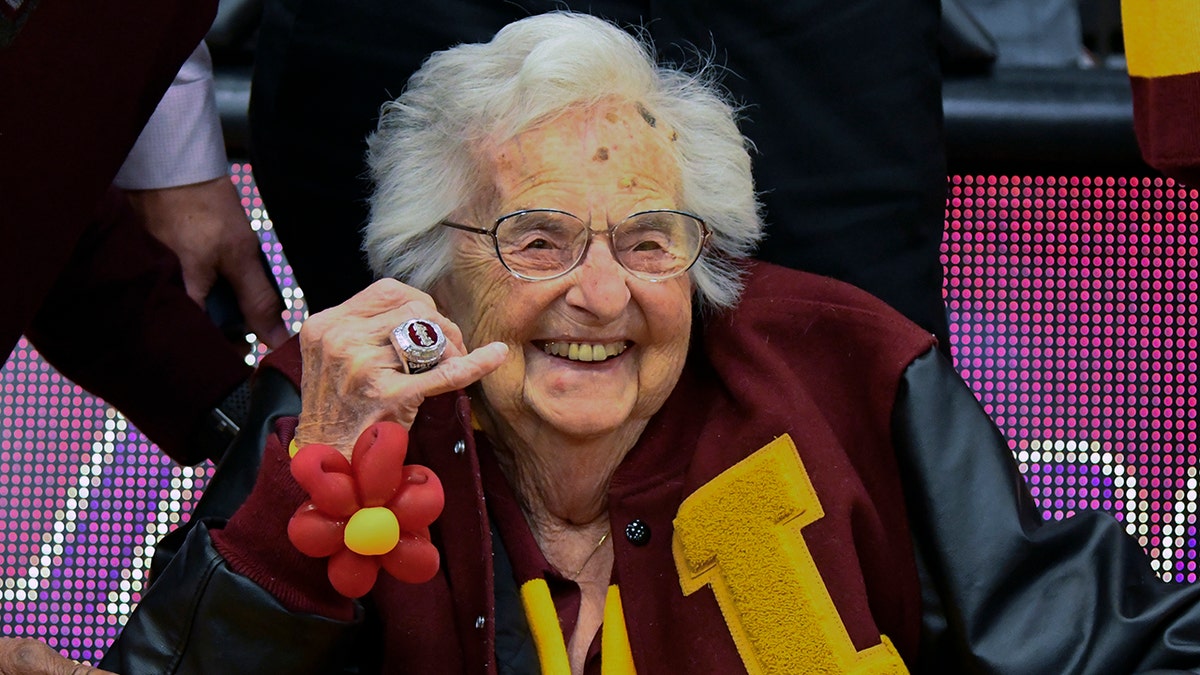 Sister Jean smiling
