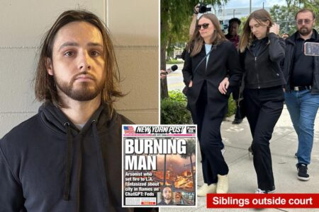 Alleged LA Palisades firebug Jonathan Rinderknecht threatened to burn down sister’s house before arrest: feds