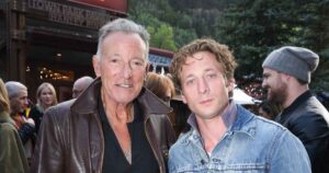 Bruce Springsteen Jokes Jeremy Allen White Played a ‘Better Looking Version’ of Him in Biopic