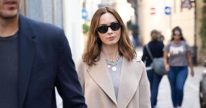 Emily Blunt’s Cozy Jacket Screams ‘Rich Mom’ Style — Get the  Lookalike on Amazon