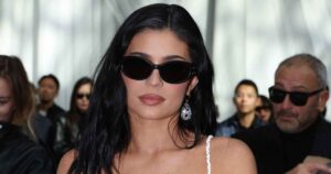 Kylie Jenner Wows in Maison Margiela Bodysuit ‘Made Out of Paper’ During Paris Fashion Week