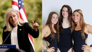 Former Roanoke women’s swimmer rips Spanberger for refusing to commit to protecting women’s sports