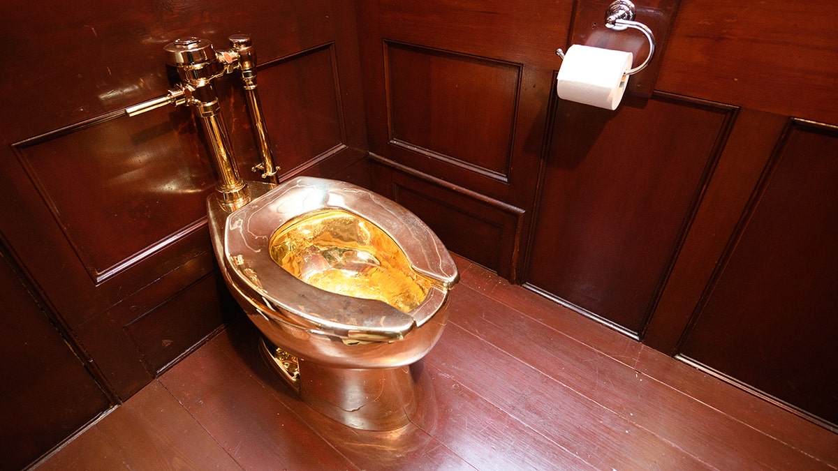 America gold toilet exhibit