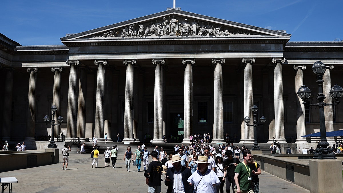 Exterior view of the British Museum