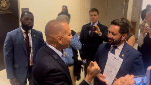 Jeffries tells Lawler to ‘keep your mouth shut’ as shutdown sparks Capitol Hill confrontations