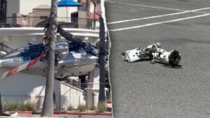 Helicopter crash in Southern California leaves 5 people hospitalized