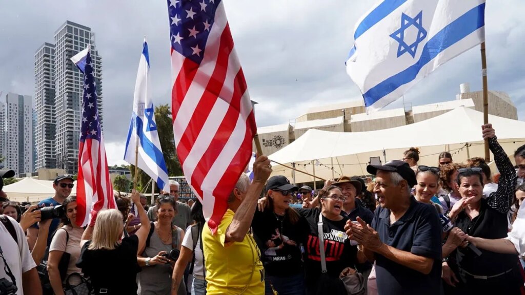 From grief to gratitude: Trump praised as Israelis celebrate Hamas hostage deal in Tel Aviv