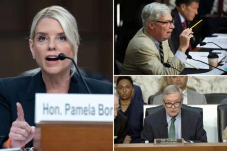 Pam Bondi lashes out at Senate Dems in contentious Judiciary panel hearing