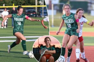 Carle Place junior sets lofty sports goals in more ways than one