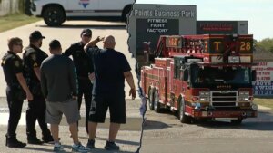 Small plane crashes near Hicks Airfield in Texas, reportedly causing multiple semi-truck fires