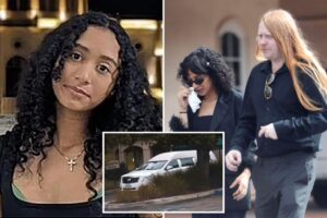 Teen found dead in D4vd’s abandoned Tesla laid to rest in California funeral