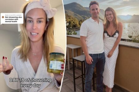 Woman’s ‘insane’ shower act sparks social media debate
