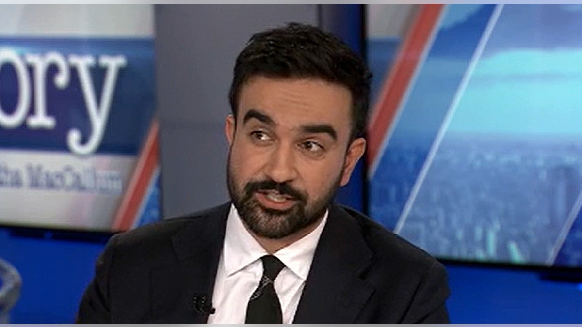 Zohran Mamdani speaks during Fox News interview