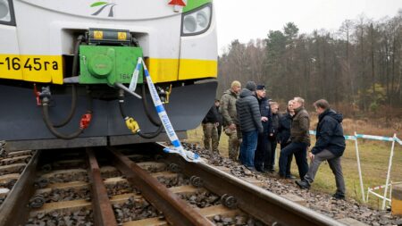 NATO member accuses Russian intelligence of railway line ‘sabotage’