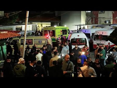 Israeli airstrike on Palestinian refugee camp in Lebanon kills 13, government officials say