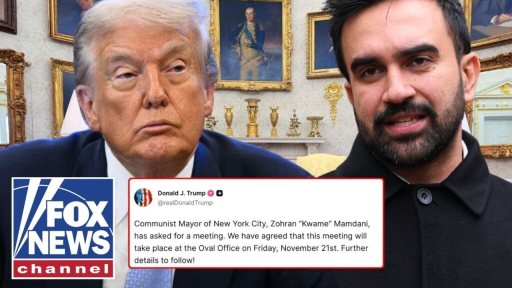 BREAKING: Trump to meet in Oval Office with Mamdani