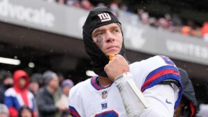 Giants rule out Jaxson Dart for game vs Lions, Jameis Winston gets second consecutive start