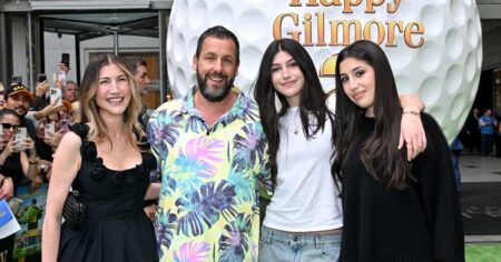 Adam Sandler Feels ‘Guilty’ Doing Stand-Up Comedy in Front of Daughters Sadie and Sunny Adam Sandler Feels ‘Guilty’ Doing Stand-Up Comedy in Front of Daughters Sadie and Sunny
