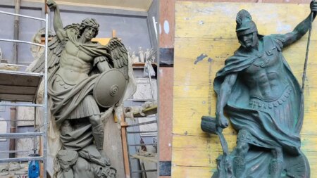 Religious freedom fight grows in Massachusetts community over statues honoring police and firefighters Religious freedom fight grows in Massachusetts community over statues honoring police and firefighters