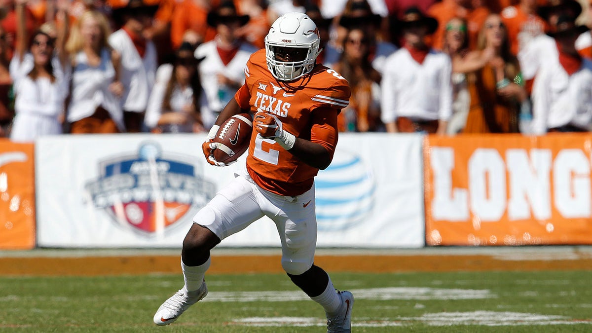 Kris Boyd with the Longhorns