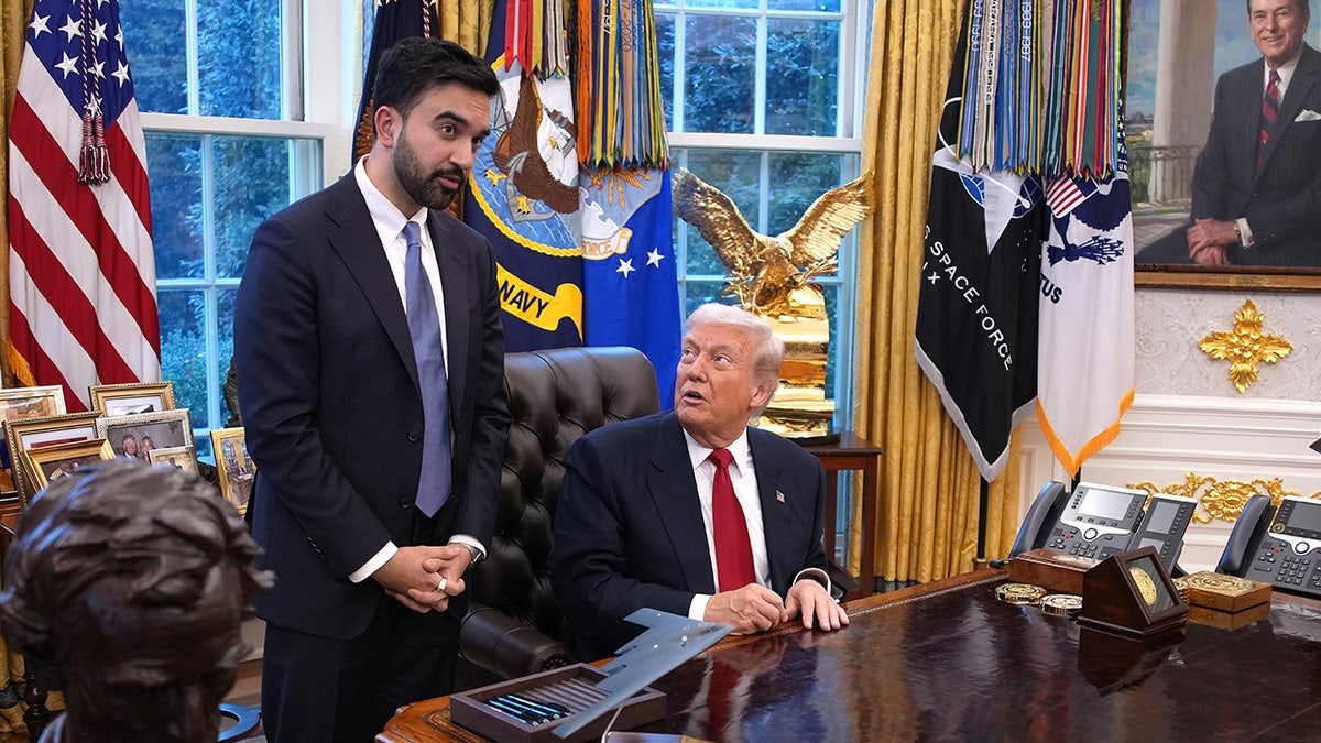 Trump and Mamdani in Oval Office