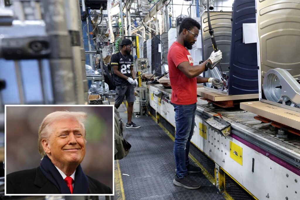 Trump promises tariff-led ‘golden age’ of manufacturing within the year Trump promises tariff-led ‘golden age’ of manufacturing within the year