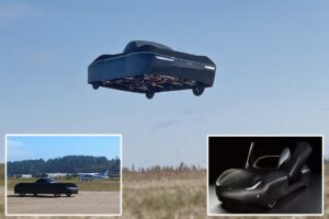 Flying cars take off: ‘World’s first’ airborne automobile finally in production — and its pricetag is soaring Flying cars take off: ‘World’s first’ airborne automobile finally in production — and its pricetag is soaring