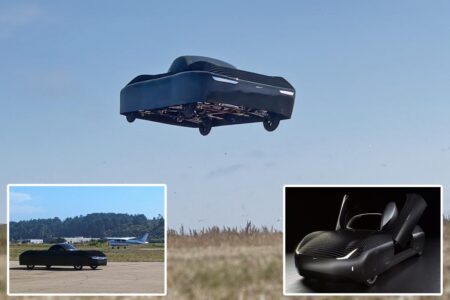 Flying cars take off: ‘World’s first’ airborne automobile finally in production — and its pricetag is soaring Flying cars take off: ‘World’s first’ airborne automobile finally in production — and its pricetag is soaring