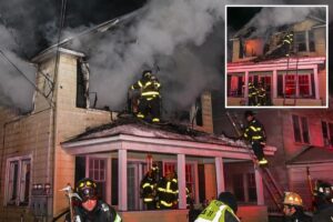 Long Island house fire kills 82-year-old resident, wounds son: cops