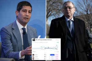 Kevin Hassett regains lead over Kevin Warsh on prediction markets in neck-and-neck Fed chairman race Kevin Hassett regains lead over Kevin Warsh on prediction markets in neck-and-neck Fed chairman race