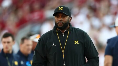 Michigan president calls Sherrone Moore’s conduct a ‘breach of trust’ after shocking dismissal and arrest Michigan president calls Sherrone Moore’s conduct a ‘breach of trust’ after shocking dismissal and arrest