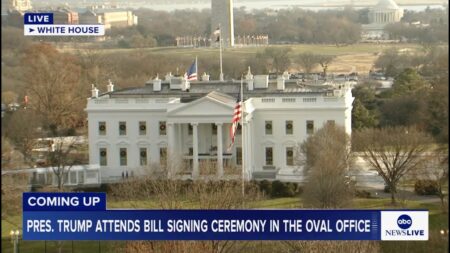 WATCH LIVE: President Trump attends a bill signing ceremony in the Oval Office. WATCH LIVE: President Trump attends a bill signing ceremony in the Oval Office.