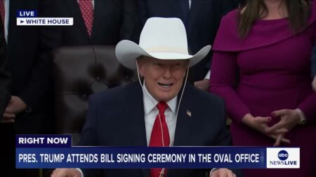 President Trump attends bill signing to recognize the 1980 U.S. Olympic men’s hockey team President Trump attends bill signing to recognize the 1980 U.S. Olympic men’s hockey team