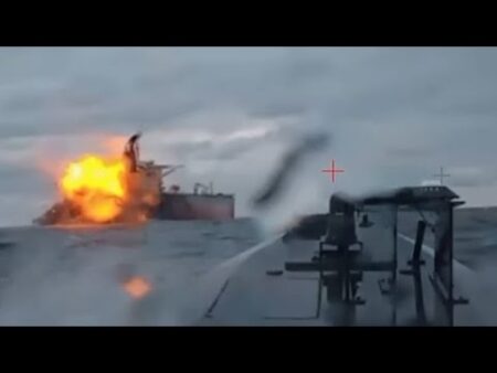 Ukrainian sea drones reportedly hit another Russian shadow fleet vessel in Black Sea Ukrainian sea drones reportedly hit another Russian shadow fleet vessel in Black Sea