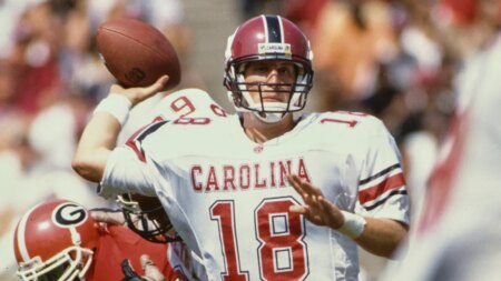 South Carolina legend Steve Taneyhill, known for iconic ‘home run’ touchdown celebration, dead at 52 South Carolina legend Steve Taneyhill, known for iconic ‘home run’ touchdown celebration, dead at 52