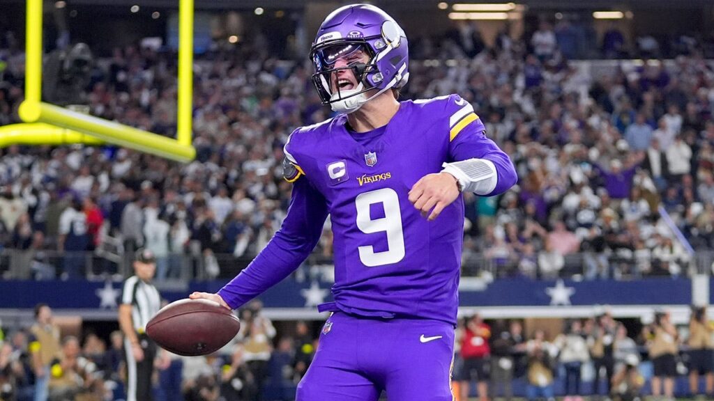 Vikings’ JJ McCarthy irritates head coach with celebration on his way into end zone Vikings’ JJ McCarthy irritates head coach with celebration on his way into end zone