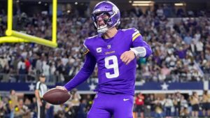 Vikings’ JJ McCarthy irritates head coach with celebration on his way into end zone Vikings’ JJ McCarthy irritates head coach with celebration on his way into end zone