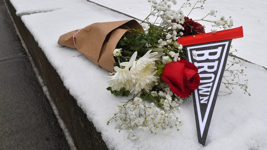 Brown University cancels basketball games as authorities hunt for shooting suspect Brown University cancels basketball games as authorities hunt for shooting suspect