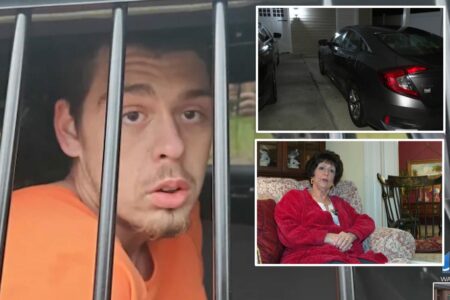 Ex-senator’s wife, 75, found escaped inmate cowering in the backseat of her car: ‘I was shaking like a leaf’ Ex-senator’s wife, 75, found escaped inmate cowering in the backseat of her car: ‘I was shaking like a leaf’