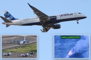 JetBlue flight narrowly avoids collision with Air Force tanker near Venezuela JetBlue flight narrowly avoids collision with Air Force tanker near Venezuela