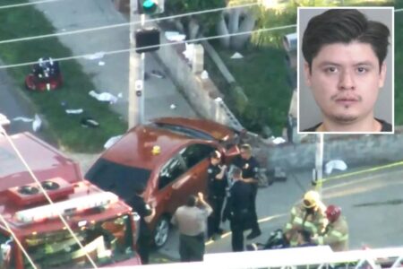 High school track team mowed down during training run when suspected drunk driver careens onto sidewalk High school track team mowed down during training run when suspected drunk driver careens onto sidewalk