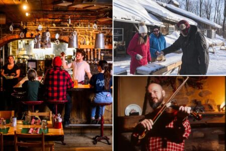 Sappy days: Whisky, bacon and live music collide in Canada’s maple-soaked sugar shacks Sappy days: Whisky, bacon and live music collide in Canada’s maple-soaked sugar shacks