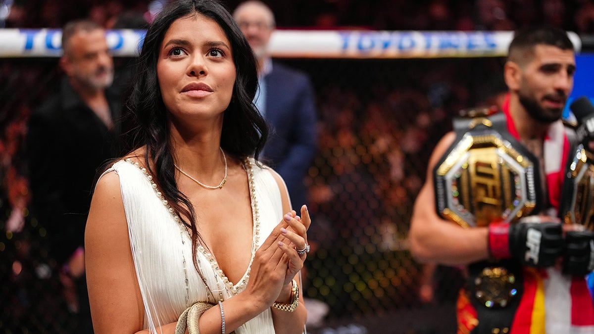 Giorgina Uzcategui Badel looks on